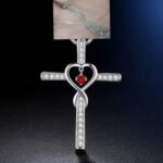 4879e24c-5917-46be-8231-eb9bc1862c52-1.jpg Infinity Love God We Trust Christian Cross Birthstone Crystal Pendant Necklace Colour Gems Zircon Heart Necklace Women Jewelry