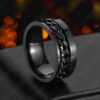 6504296588913.jpg Roman Letter Rotatable Chain Rings Men Digital Titanium Steel RingFor Couple High Quality Multifunctional Bottle Opener Ring Spinner Jewelry Punk Gifts