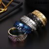 6d4ad881-8575-4326-a63f-10bd4e259c12.jpg Roman Letter Rotatable Chain Rings Men Digital Titanium Steel RingFor Couple High Quality Multifunctional Bottle Opener Ring Spinner Jewelry Punk Gifts