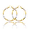 Simple Gold Women's Metal Alloy Earrings
