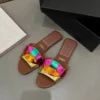 New Summer Designer Women'S Solid Color Fashion Slippers Zapatos De Mujer Women'S Shoes Slippers Women Slippers Women Shoes