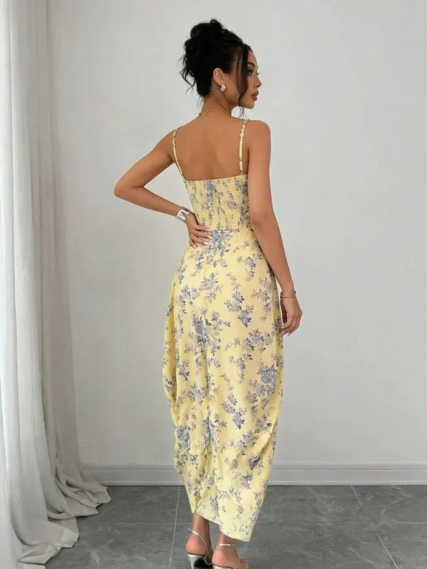 Sexy Slimming A-Line Dress Women's Summer New Fashion Cross-Border Strapless Side-Slit Gown Elegant Slim Fit Euro-American Style