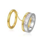 S181baa1a6f22434ea6de21a77d9a4981g-1.webp Fashion CZ Zircon Stainless Steel Double Layer Chain Ring for Women Gold Plated Tassel Link Ring Hip Hop Jewelry Waterproof