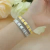 S20477c301b964cc7802d5b4fc85607bf6.webp Hapiship 2024 New Men/Women's Jewelry 7/9/13mm Width Itanlian Elastic Charm Bracelet Fashion Stainless Steel Bangle ST-Top