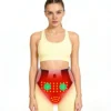S4082bdb512014709853ced0bf107ecd98.webp 660Nm Red Light Heating Pad 162 Led Abdominal Massage Relieve Abdominal Pain Cold Uterus Menstrual Cramps Warm Care Support