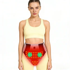 S4082bdb512014709853ced0bf107ecd98.webp 660Nm Red Light Heating Pad 162 Led Abdominal Massage Relieve Abdominal Pain Cold Uterus Menstrual Cramps Warm Care Support