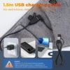 S497b35aa30804de3bf93651a00a5ac45J.webp 3 Levels Electric Graphene Heating Pad Cold-Proof Uterine Belt Cold-Proof Hand Waist Warming Pad USB Recharging Abdominal Warmer
