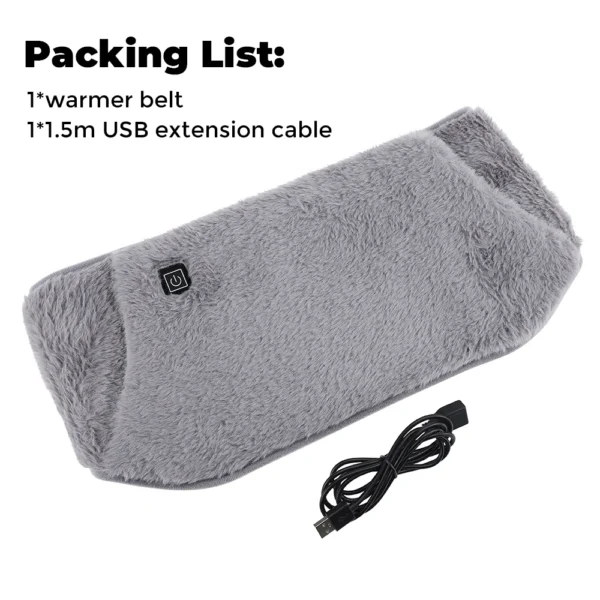 S4dabdcbcc96642b18b7df6e2c10fb2e5D.webp 3 Levels Electric Graphene Heating Pad Cold-Proof Uterine Belt Cold-Proof Hand Waist Warming Pad USB Recharging Abdominal Warmer
