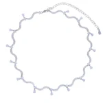 S67710c8377ae475887c853855374f3b2g-1.webp New S-shaped Pink White Water Drop Zircon Charm Pendant Necklace Hip Hop Women Men Full Paved 5A Cubic Zirconia Charm Jewelry