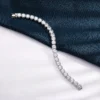 S6d73e98d0af64cb08e5af4c910b0d97aR.webp MooSuun 3mm--6.5mm Moissanite Diamond Tennis Bracelet for Women Men Luxury Fine Jewelry Pass Test S925 Sterling Silver
