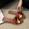 New Summer Designer Women'S Solid Color Fashion Slippers Zapatos De Mujer Women'S Shoes Slippers Women Slippers Women Shoes