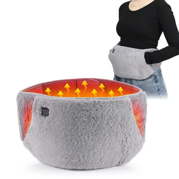 S80582d7776b74658bc31f2834aa5d577n.webp 3 Levels Electric Graphene Heating Pad Cold-Proof Uterine Belt Cold-Proof Hand Waist Warming Pad USB Recharging Abdominal Warmer