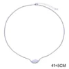 New S-shaped Pink White Water Drop Zircon Charm Pendant Necklace Hip Hop Women Men Full Paved 5A Cubic Zirconia Charm Jewelry