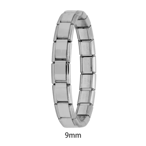 S8e866eb8ab384d079287ee9f1dbaac3cQ.webp Hapiship 2024 New Men/Women's Jewelry 7/9/13mm Width Itanlian Elastic Charm Bracelet Fashion Stainless Steel Bangle ST-Top