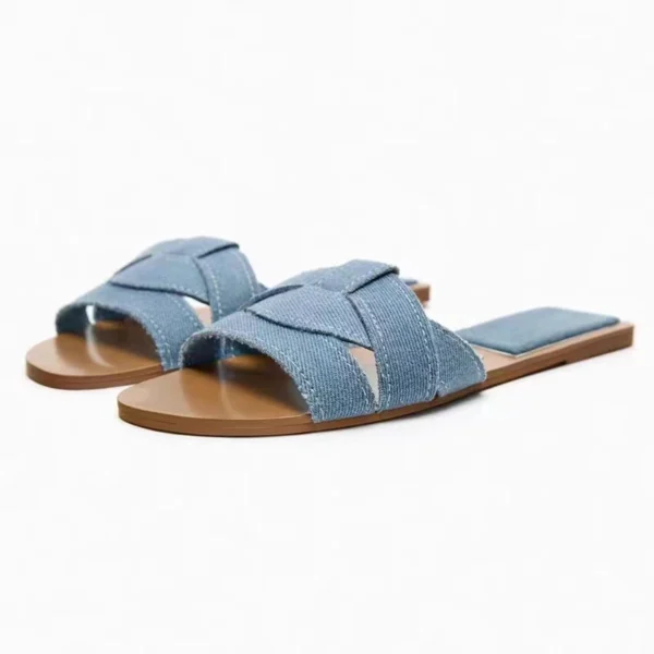 New Summer Designer Women'S Solid Color Fashion Slippers Zapatos De Mujer Women'S Shoes Slippers Women Slippers Women Shoes
