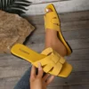Sb3426cd1e3504f91a35559021e587c12F.webp Basic Women Shoes Classic Slippers Fashion Outside Flat Low Heels Outdoor Non Slip Lightweight Women's Shoes