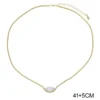 New S-shaped Pink White Water Drop Zircon Charm Pendant Necklace Hip Hop Women Men Full Paved 5A Cubic Zirconia Charm Jewelry