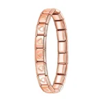 Hapiship 2024 New Men/Women's Jewelry 7/9/13mm Width Itanlian Elastic Charm Bracelet Fashion Stainless Steel Bangle ST-Top