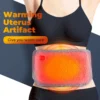 Se84a71493e054fe08450e4b4b4cac091x.webp 3 Levels Electric Graphene Heating Pad Cold-Proof Uterine Belt Cold-Proof Hand Waist Warming Pad USB Recharging Abdominal Warmer