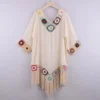Sf20e8074f6df4fe5b44e59995d5ba83ax.webp Fashion Fringe Trim Bikini Cover Up V-Neck Hollow Design Beach Cover-Up Crochet Pattern Bathing Suit Cover for Women