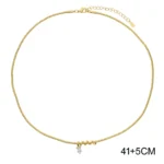 Sf29e912509a742fb9e356a22c8fba273C-1.webp New S-shaped Pink White Water Drop Zircon Charm Pendant Necklace Hip Hop Women Men Full Paved 5A Cubic Zirconia Charm Jewelry
