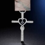 e6af3f16-884d-4d9d-b89e-8b641f36c5fc.jpg Infinity Love God We Trust Christian Cross Birthstone Crystal Pendant Necklace Colour Gems Zircon Heart Necklace Women Jewelry