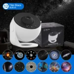 Ab6c24b43be944af48c3dea413d719d60L-1.webp Night Light Galaxy Projector Starry Sky Projector 360° Rotate Planetarium Lamp For Kids Bedroom Valentines Day Gift Wedding Deco