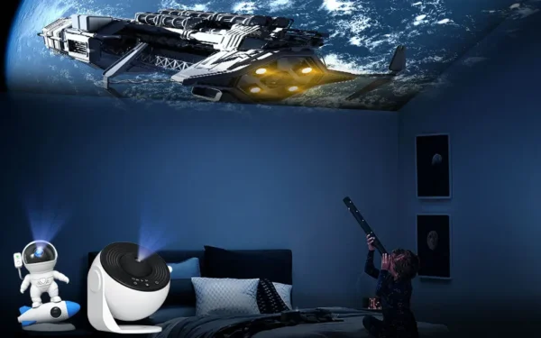 S222faada3fee4f939bf99a207a2881fdM.webp Night Light Galaxy Projector Starry Sky Projector Planetarium Lamp 6 Pack (Projector Not Included)