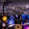 Night Light Galaxy Projector Starry Sky Projector 360° Rotate Planetarium Lamp For Kids Bedroom Valentines Day Gift Wedding Deco