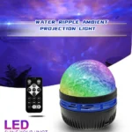 Sa582e54e17b04047a2483dcb89df98584-1.webp LED Galaxy Projector Light Multi-color Remote Control for Bedroom Decoration Christmas Star Projector Night Light New Year Gift