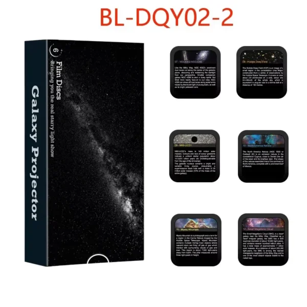 Sb1119a30a7954612b4d967095a3d5eb7S.webp Night Light Galaxy Projector Starry Sky Projector Planetarium Lamp 6 Pack (Projector Not Included)