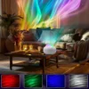 LED Atmosphere Night Light Northern Lights Starry Sky Projector Lamp Party Decoration Gifts Living Room Romantic Light Shadow