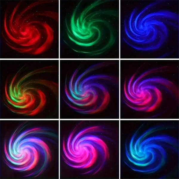 Sc1d1fe3120c54f10b81780a4efd886f0h.webp LED NightLights Galaxy Projector Remote Control 5V USB Rechargeable Starry Sky Lamp DMX Sound Active 7 Modes for Kids Room Decor