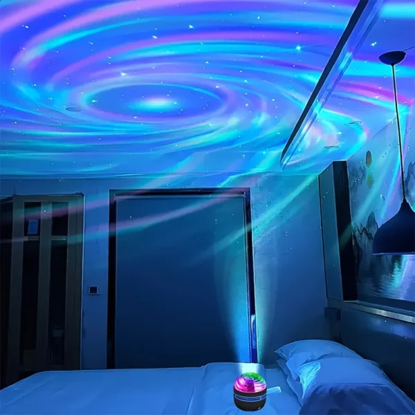 Sea6730965c904cbb9056bb17b01a629bv.webp LED NightLights Galaxy Projector Remote Control 5V USB Rechargeable Starry Sky Lamp DMX Sound Active 7 Modes for Kids Room Decor